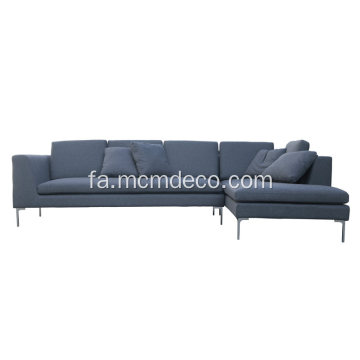 L-Shape B&amp;B Italia Fabric Sectional مبل چارلز